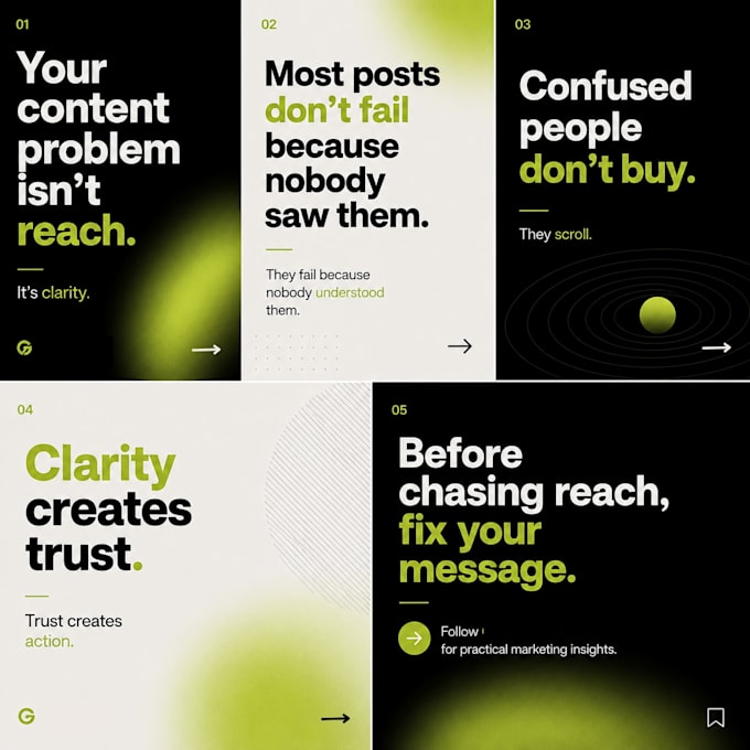 create professional linkedin carousel designs