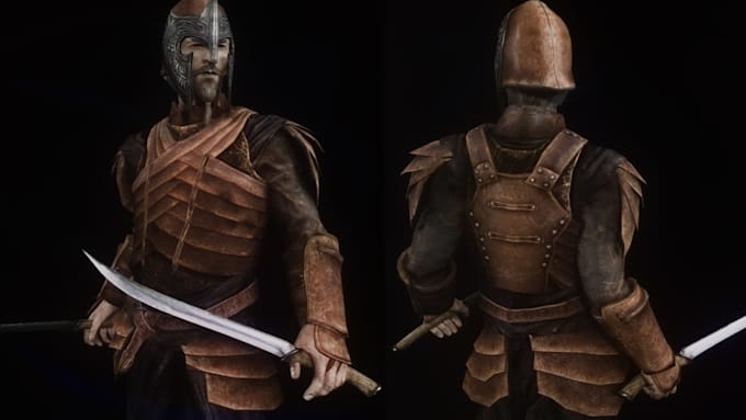 create, edit or port custom skyrim mod weapon , armor and fallout 4 mod