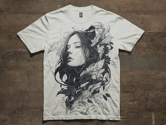 create unique t shirt art and apparel illustrations