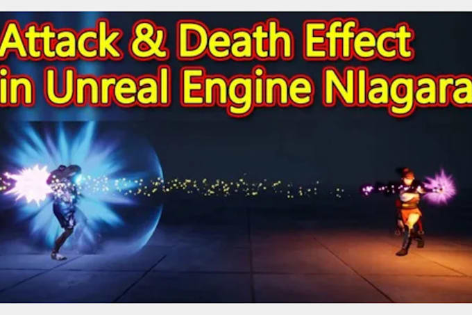 create stunning unity vfx, unreal naigara effects, particle and visual effects