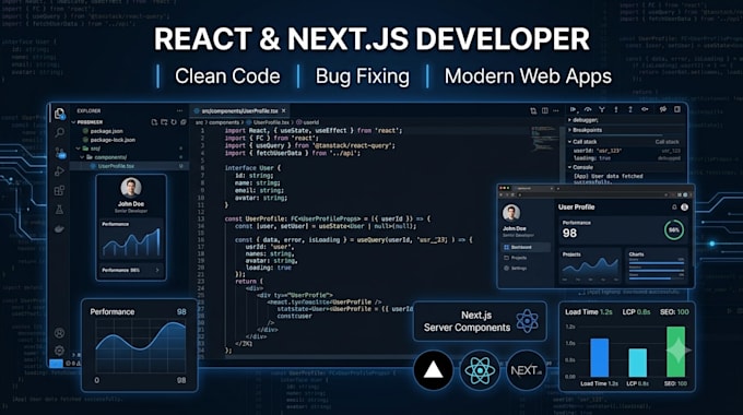 fix bugs in your react or nextjs app quickly