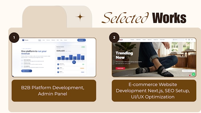 custom website or shopify ecommerce store