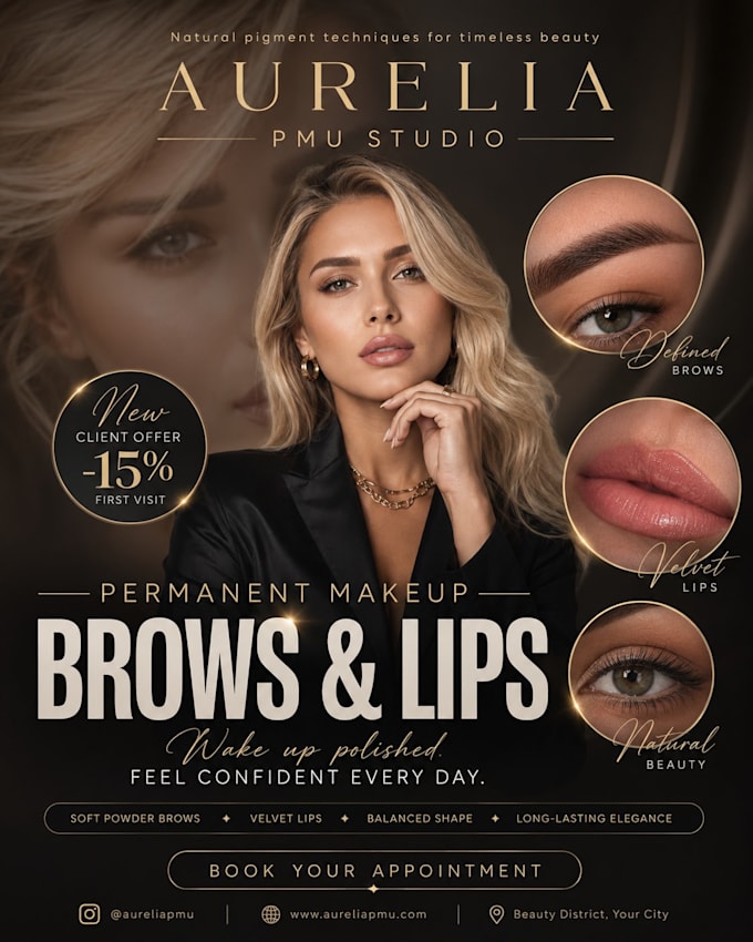 design luxury social media posts and ads