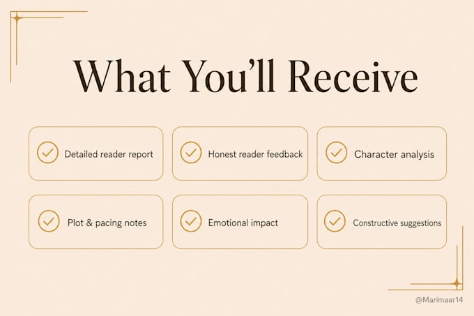 professionally beta read your book