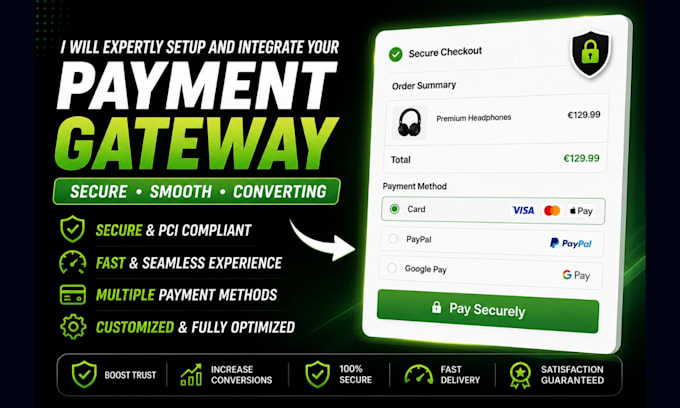 setup shopify payment gateway, checkout and secure payment shopify integration