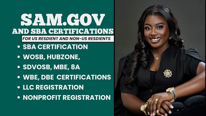 do sam gov registration, uei, cage code, llc, ein, mbe, dbe, sba certification