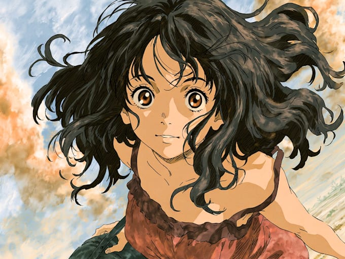 do a anime character