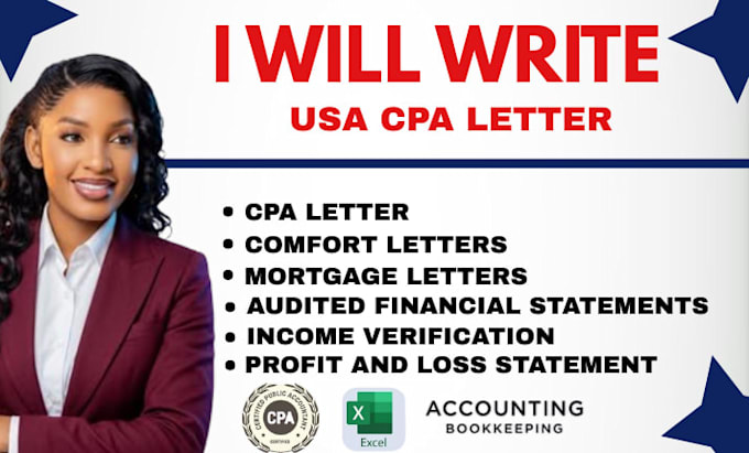 prepare a comfort letter template for self employed mortgage