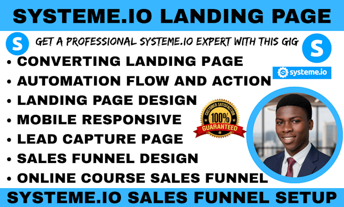 create systeme io sales funnel systeme io landing page systeme io website funnel