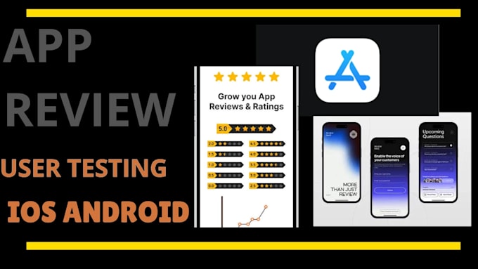 do app reviews user testing website app store or google play game testing