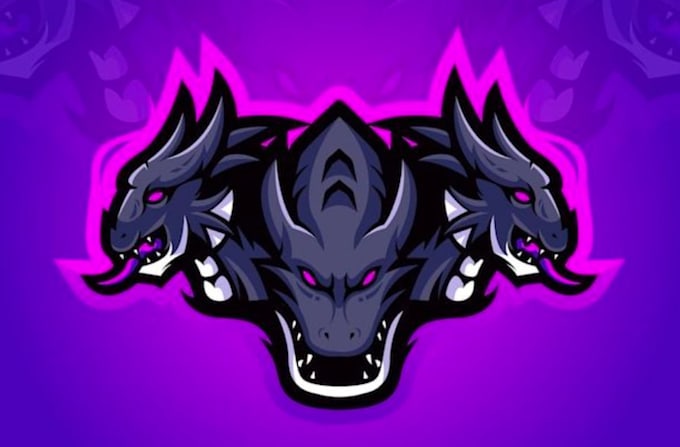 create awesome style hydra mascot logo design in 12 hours