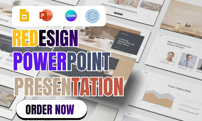 redesign powerpoint do canva presentation google slide update pitchdeck