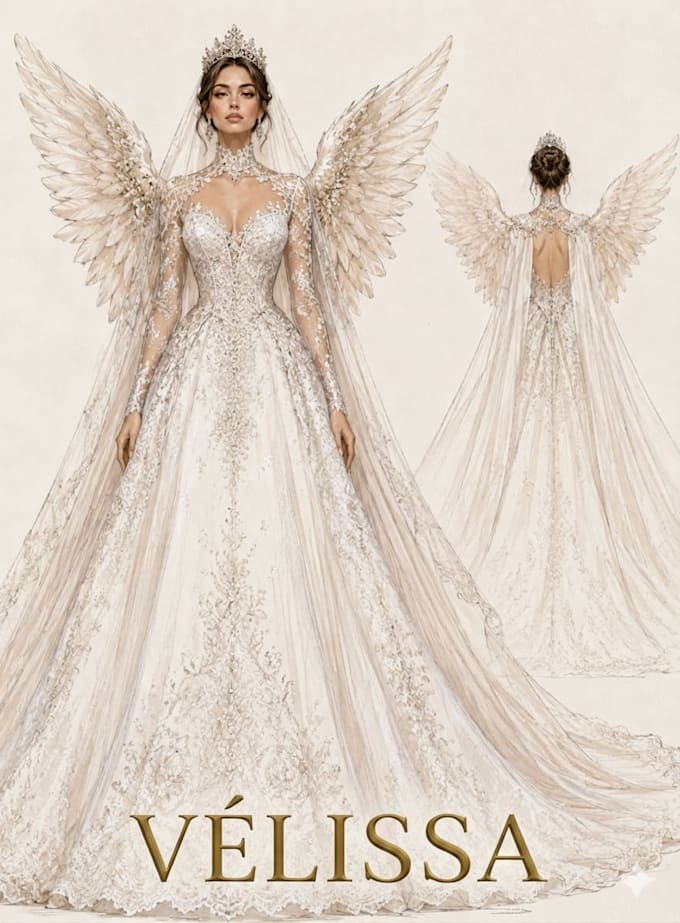 ll sketch your dream dress