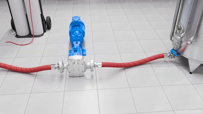 create industrial product, machinery, and mechanical assembly 3d animation