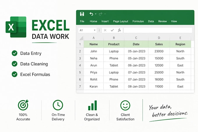 data cleaning in excel