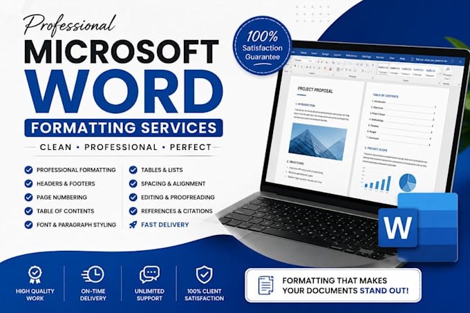 professional microsoft word document formatting