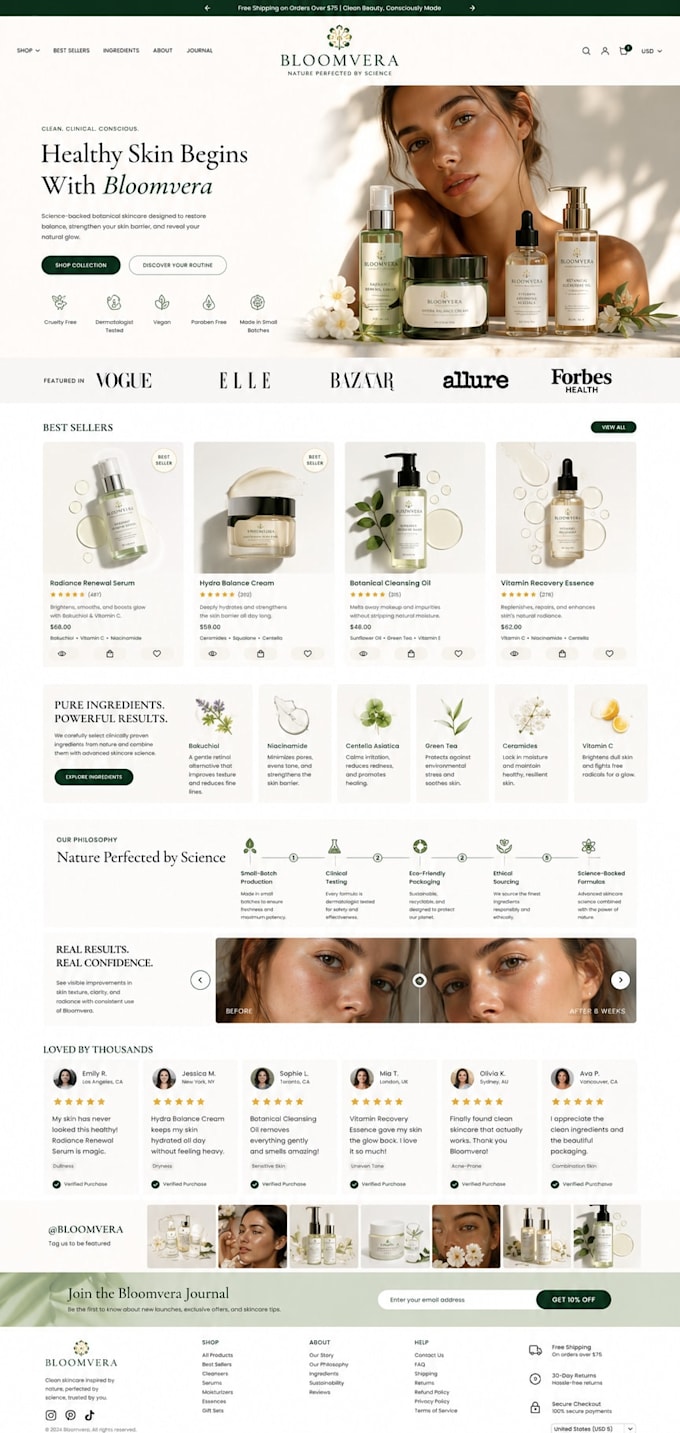 build a custom shopify store or shopify website design