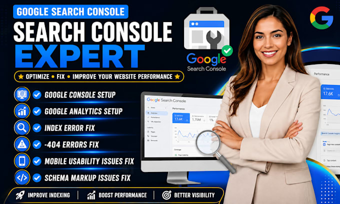fix google search console errors and improve website indexing