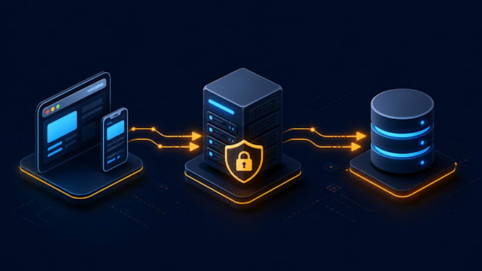 build a secure rest API with nodejs, express , postgresql