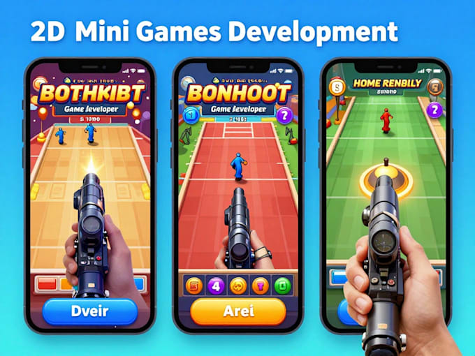 cross platform 2d mini games development