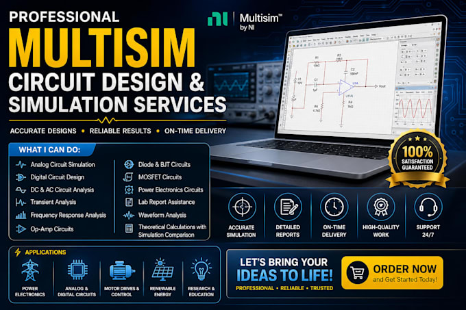 do projects on multisim