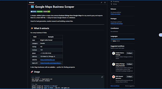 scrape google maps business leads with phone numbers and emails