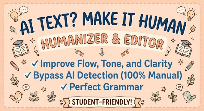 manually edit, rewrite and humanize ai content