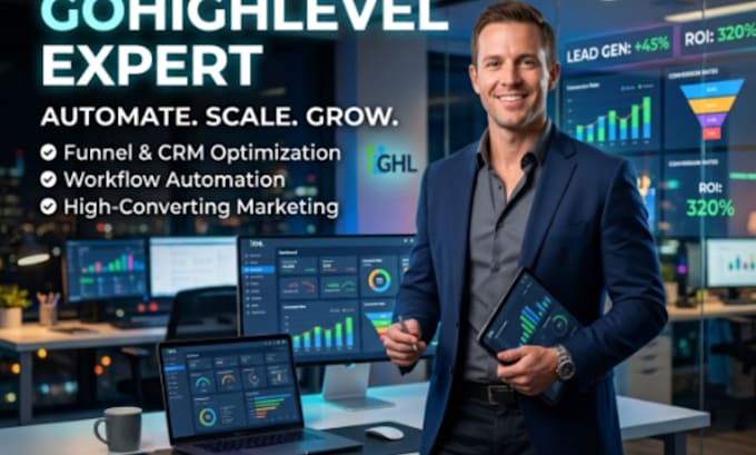 be your gohighlevel workflow expert and ghl virtual assistant