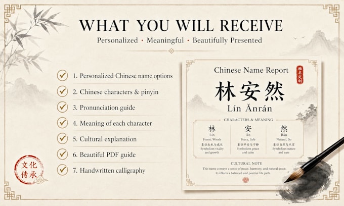create your authentic chinese name with meaning