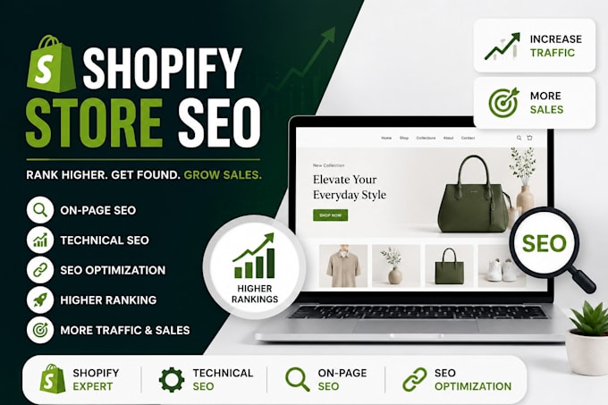 optimize your shopify store SEO for higher google rankings