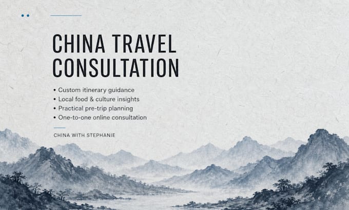 review your china travel plan and answer trip planning questions