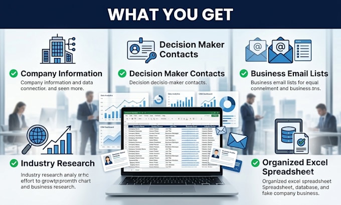 b2b lead generation and targeted email list building