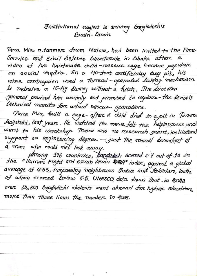 create eye soothing academic notes and formal writings