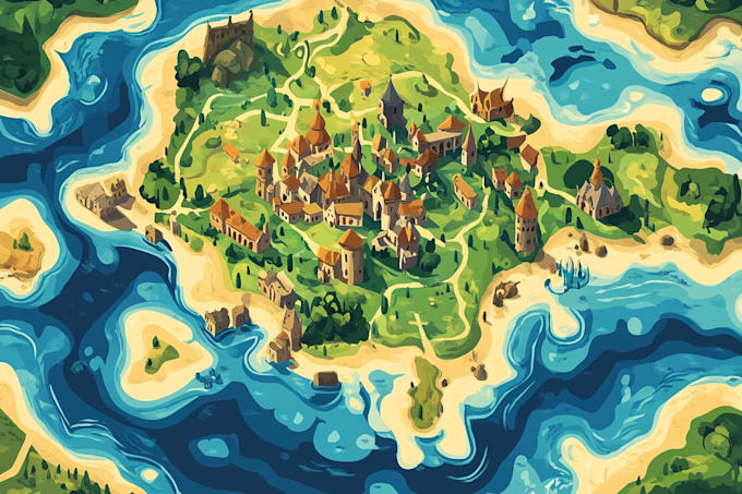do vector map illustration