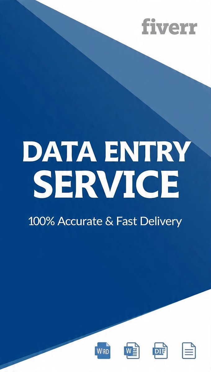 fast accurate data entry in excel PDF word