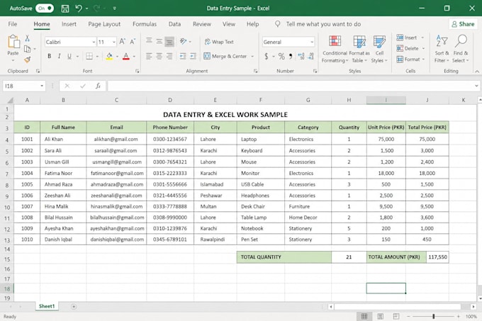do fast data entry, excel work and copy paste