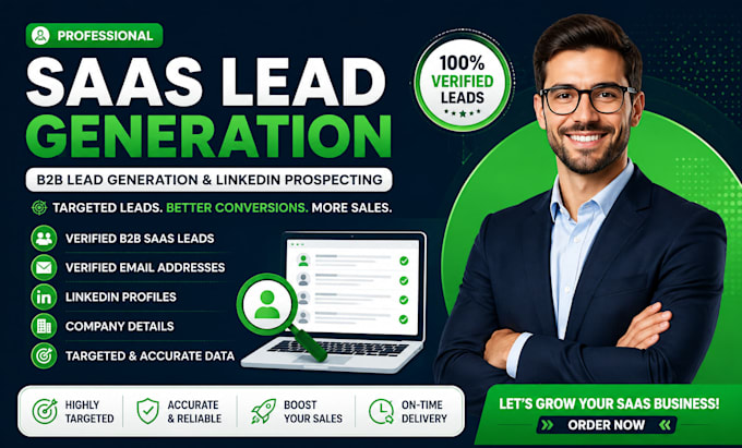 do saas lead generation, b2b lead generation and linkedin prospecting