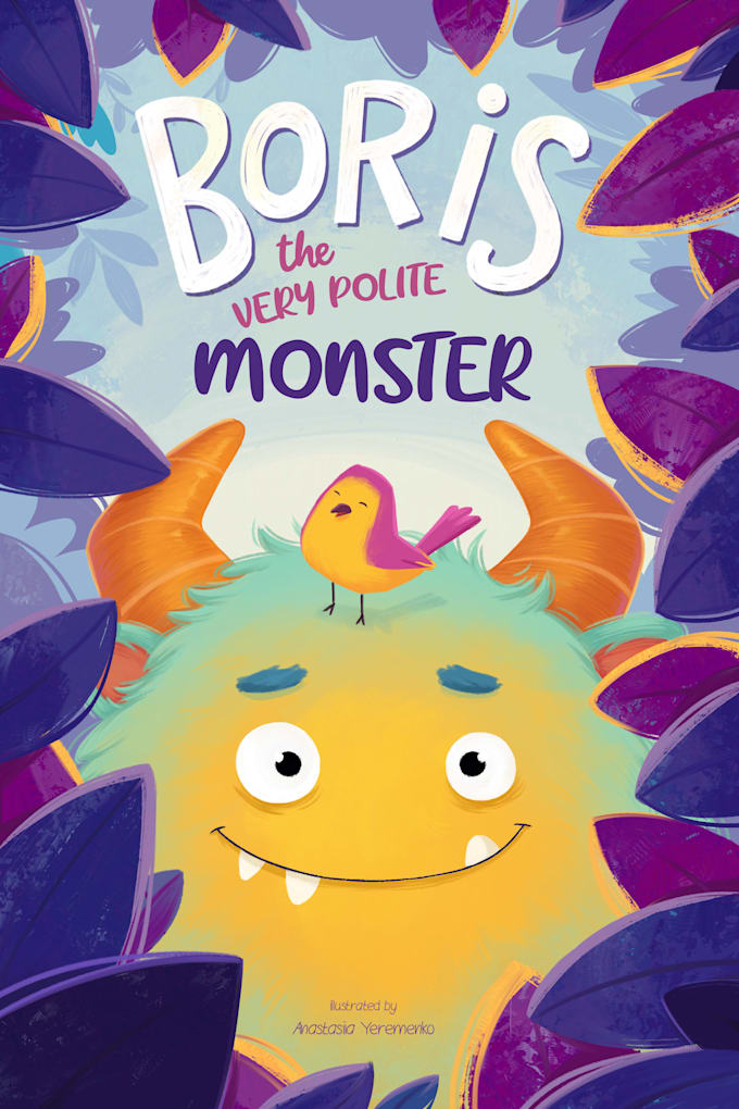 illustrate a professional childrens book cover