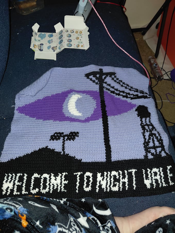 crochet a tapestry for you