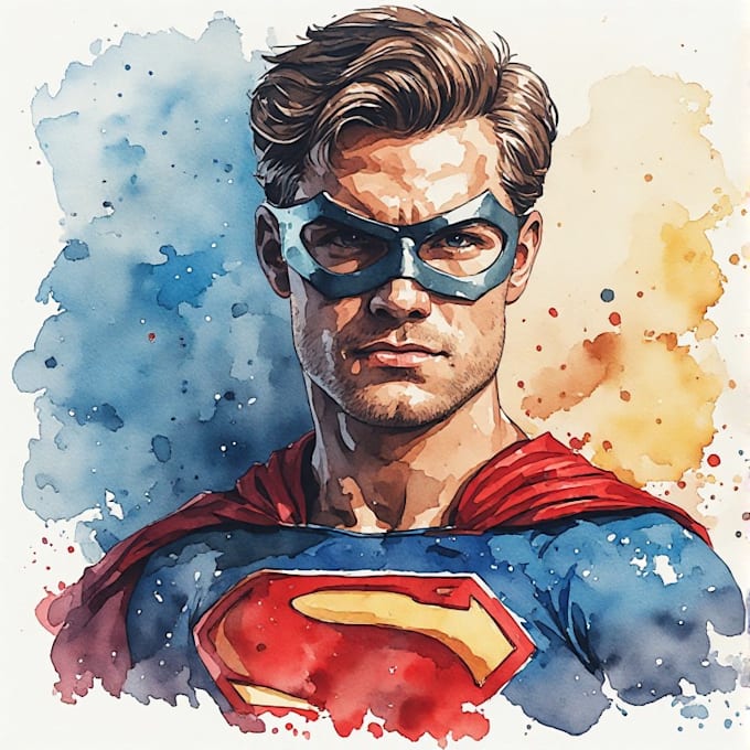 create top quality super hero character