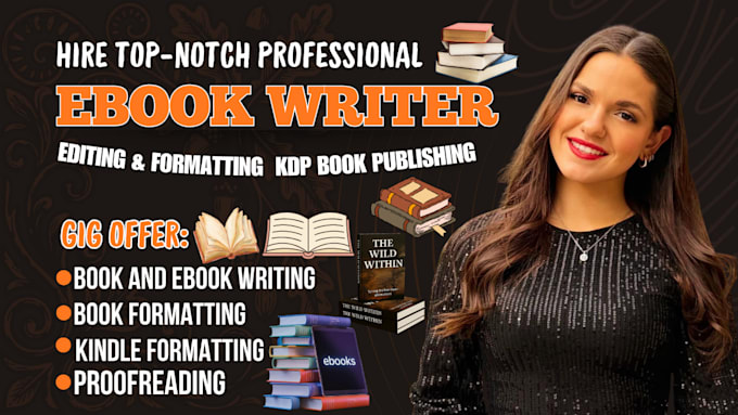 be your ghost book writer, fiction ghostwriter, book editor