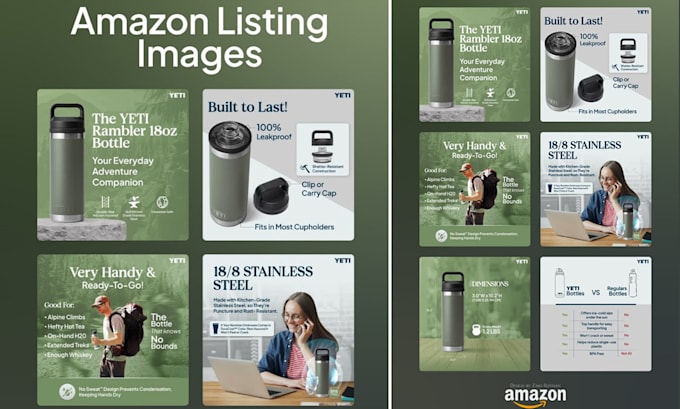 do amazon infographics and listing images