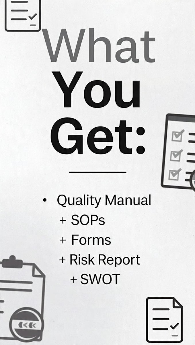 do iso 9001 documentation and qms implementation