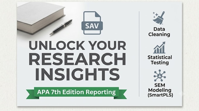 do professional spss and smartpls data analysis for your academic research
