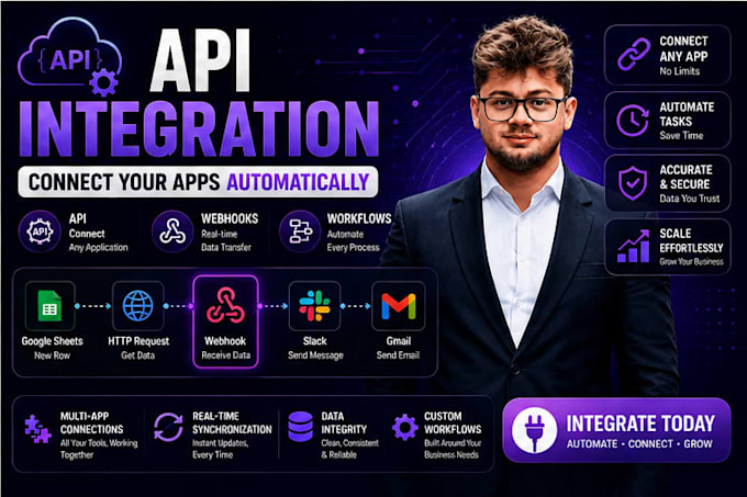 integrate zapier webhooks with API workflow automation and zapier with website