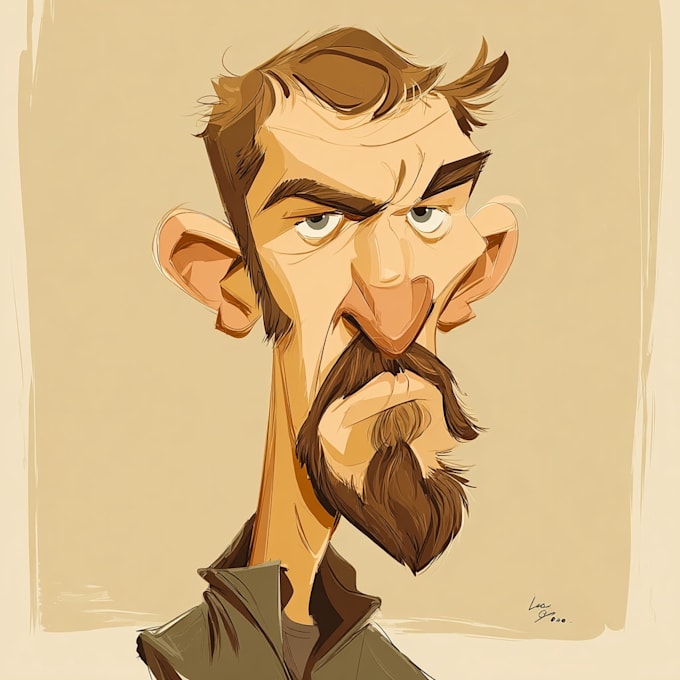 draw you as a hilarious yellow cartoon character