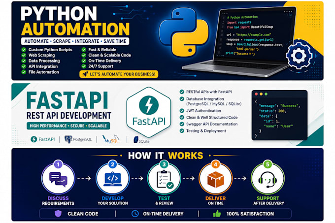 build python automation scripts for your business