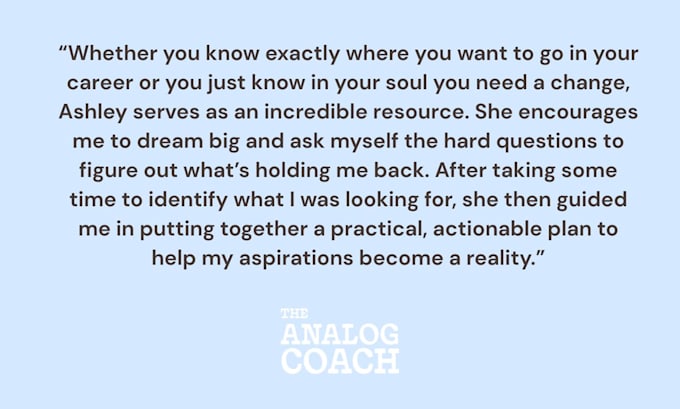 help you navigate your career