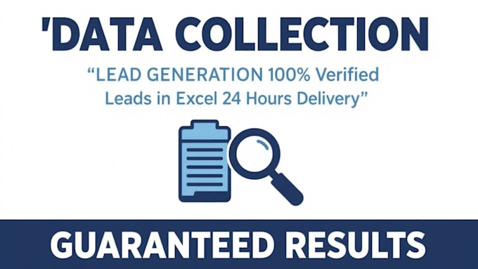 do b2b lead generation and data collection