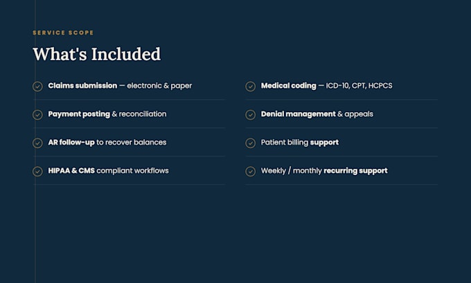 do medical billing and claims submission for your practice